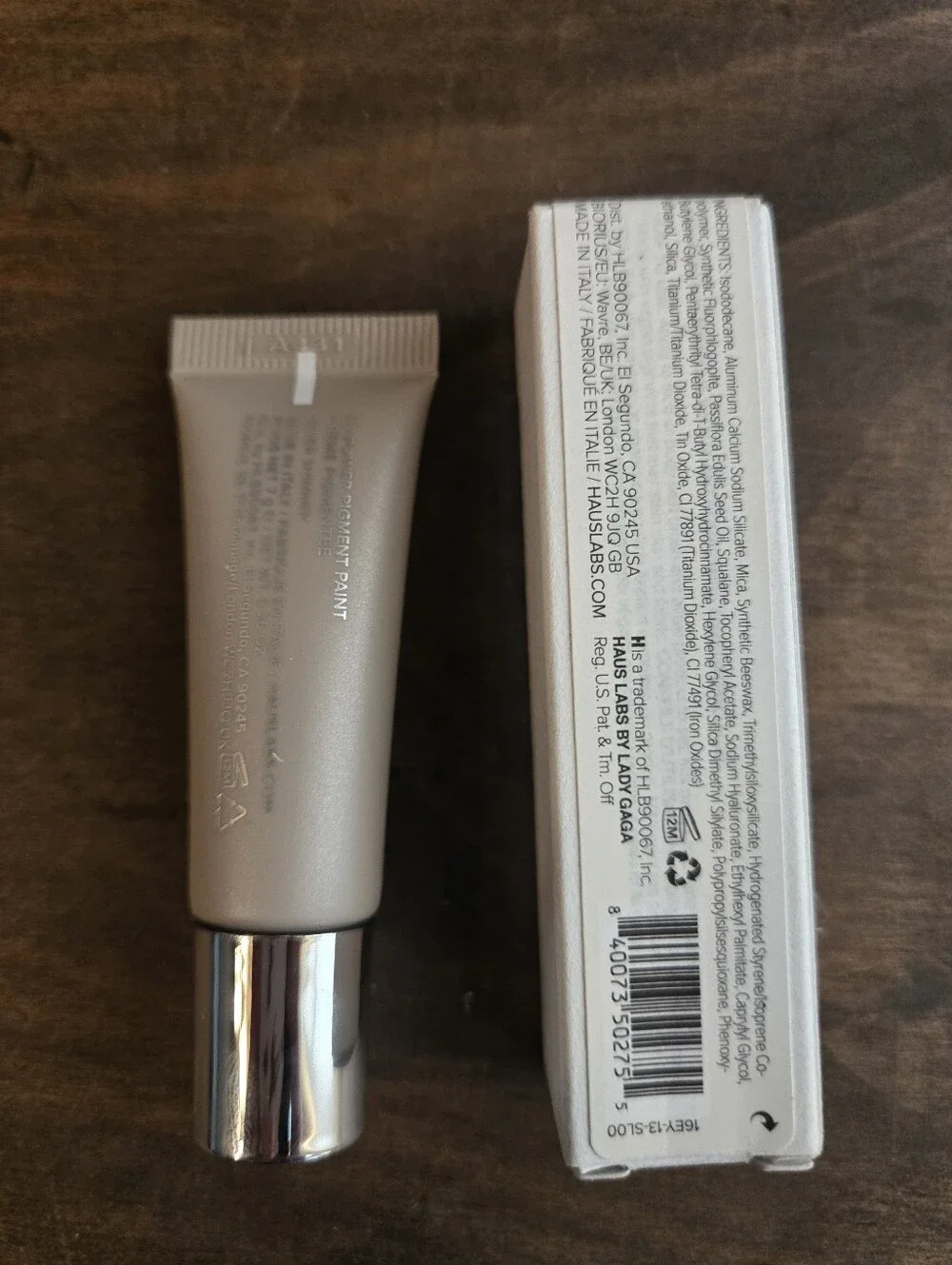 Haus Labs Hy-power Pigment Paint - Silver Shimmer